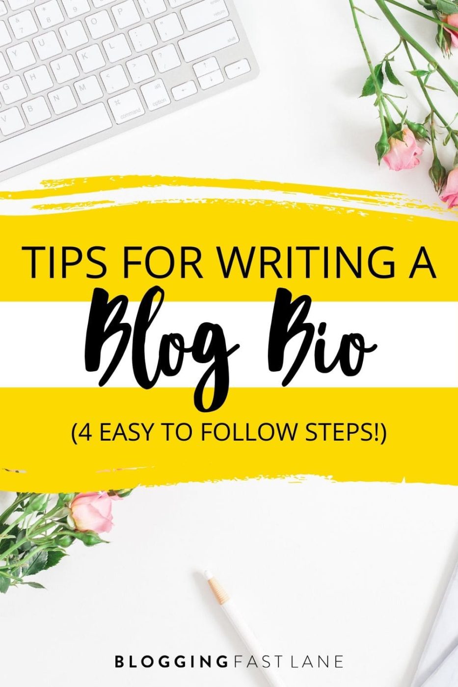 How to Write a Blog Bio | Searching for tips on how to write a blog bio that stands out? Click here to read our four steps to writing a blog bio that will stick with your readers. 