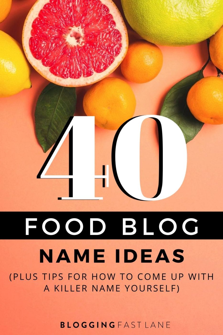 Food Blog Names | Trying to come up with a food blog name? Check out our list of 40 food blog names for every niche, as well as tips for how to come up with a name yourself!