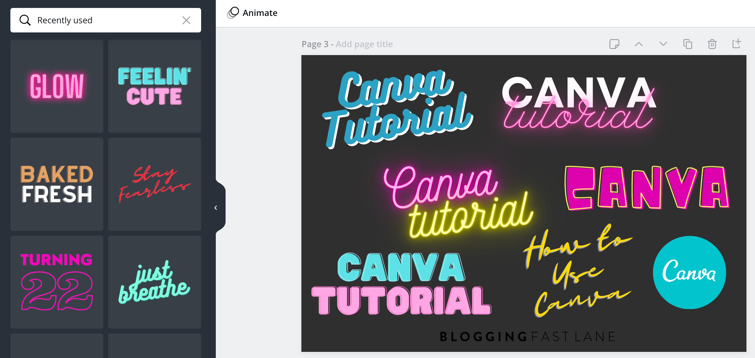 Canva pro tutorial